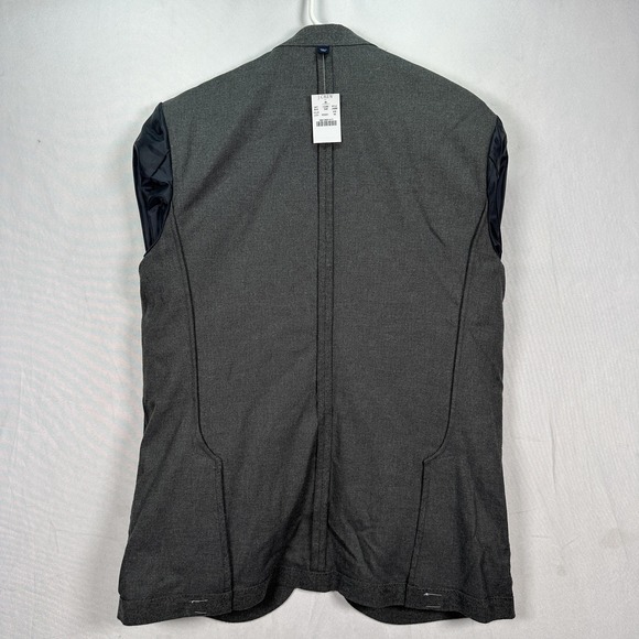 J Crew Blazer Mens 42 Gray Thompson Sport Coat Jacket Cotton Style J4299 NWT - Picture 13 of 13